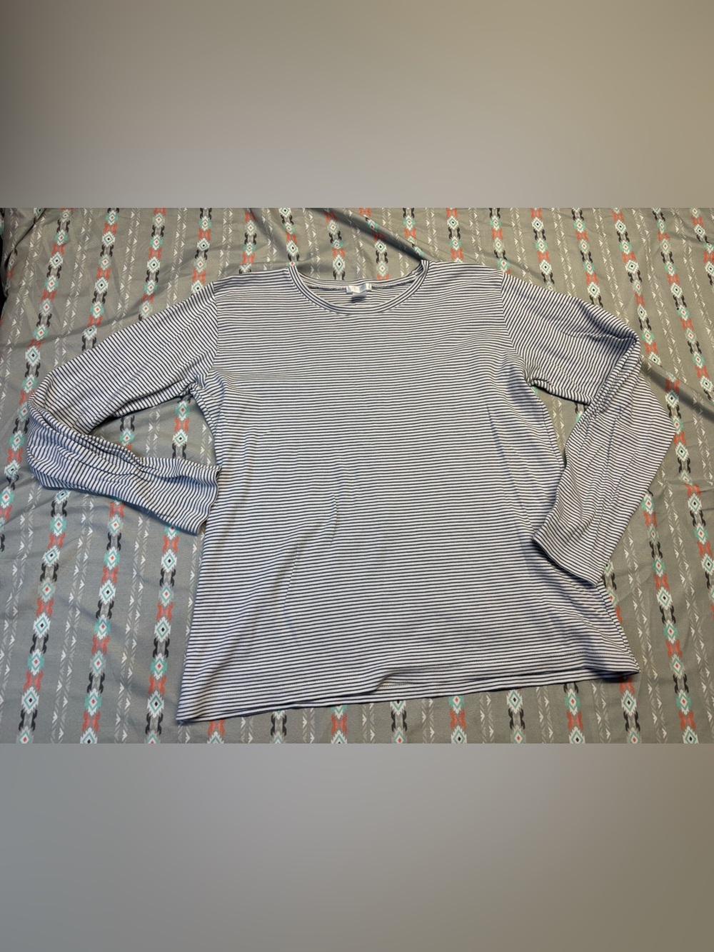 🕸️Women’s Long Sleeve Striped Tee